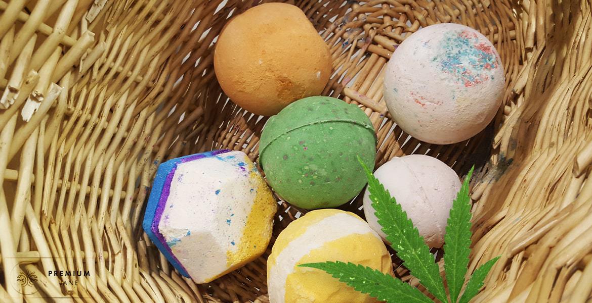 CBD bath bomb
